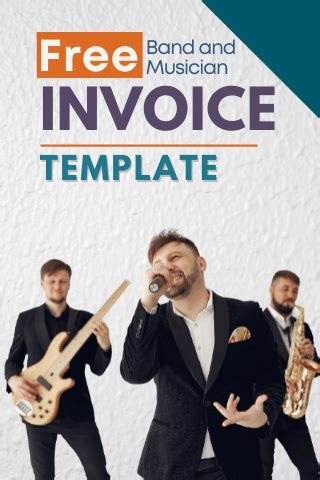 The Best Free Band & Musician Invoice Template (Don't gig .